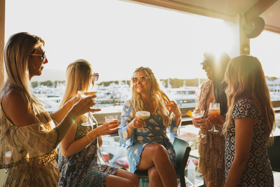 Sunsets and celebrations at Sails
