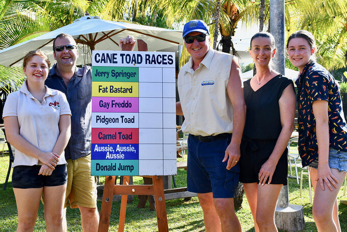 Port Douglas Cane Toad Racing