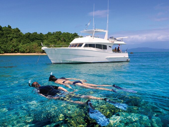 MV Monsoon Luxury Reef Charter Port Douglas - Vessel