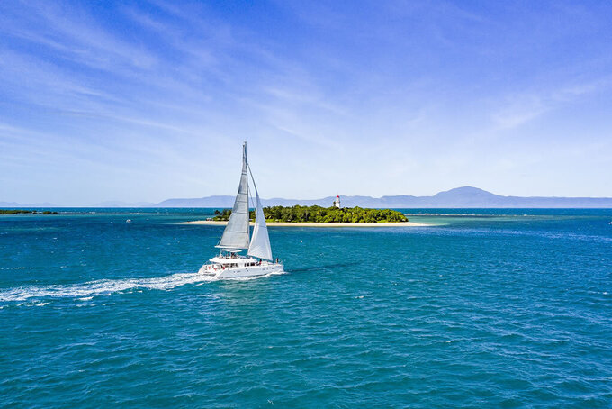 Sailaway Low Isles Aerial View