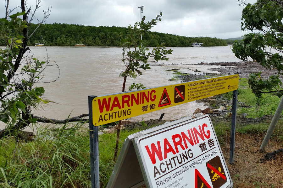 Port Douglas Crocodile Warnings
