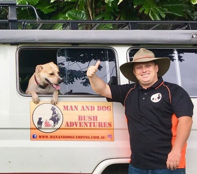 Man and Dog Bush Adventures